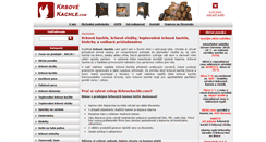 Desktop Screenshot of krbovekachle.com